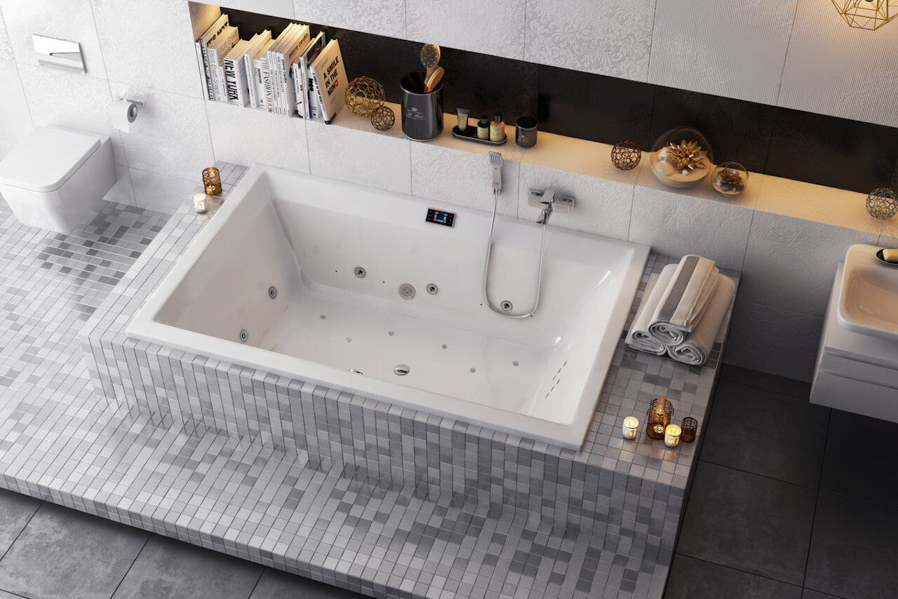 Whirlpool Badewanne Whirlsystem Excellent 