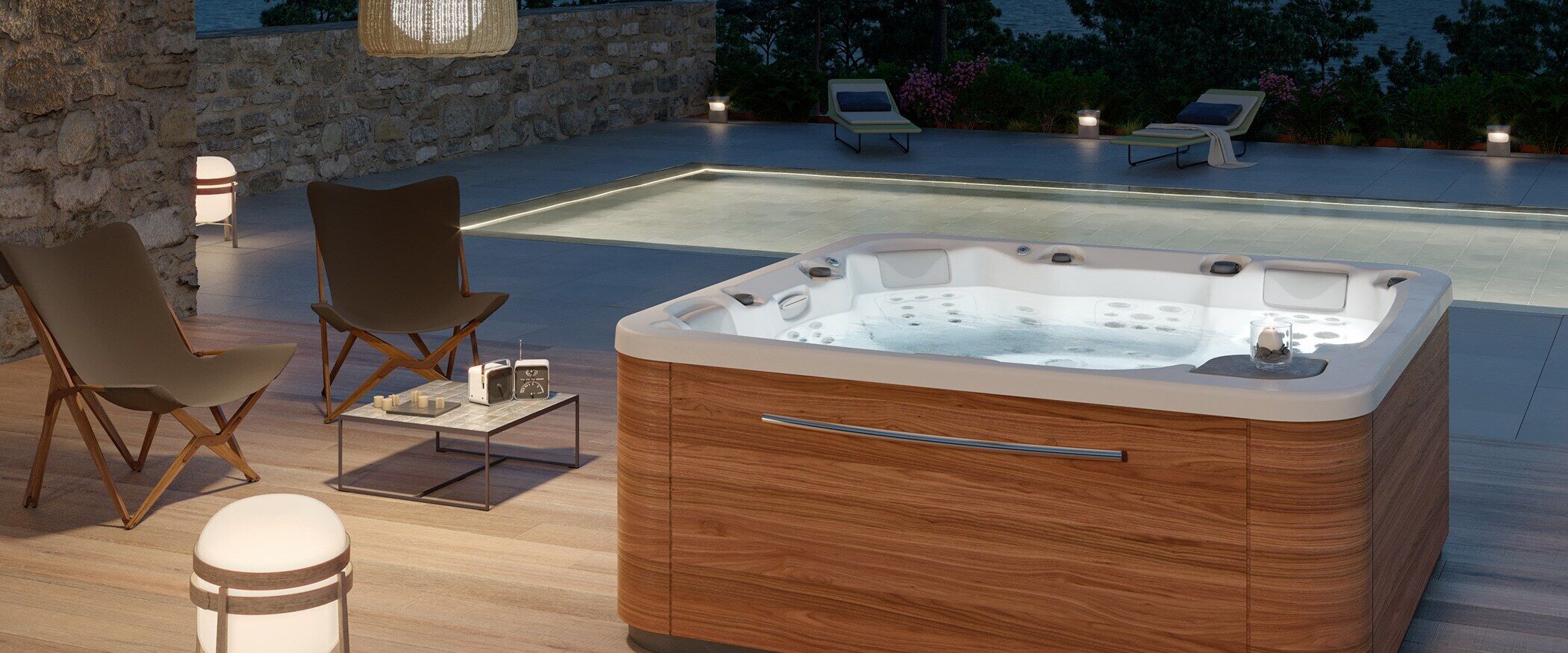 Outdoor whirlpool Outdoor whirlpool