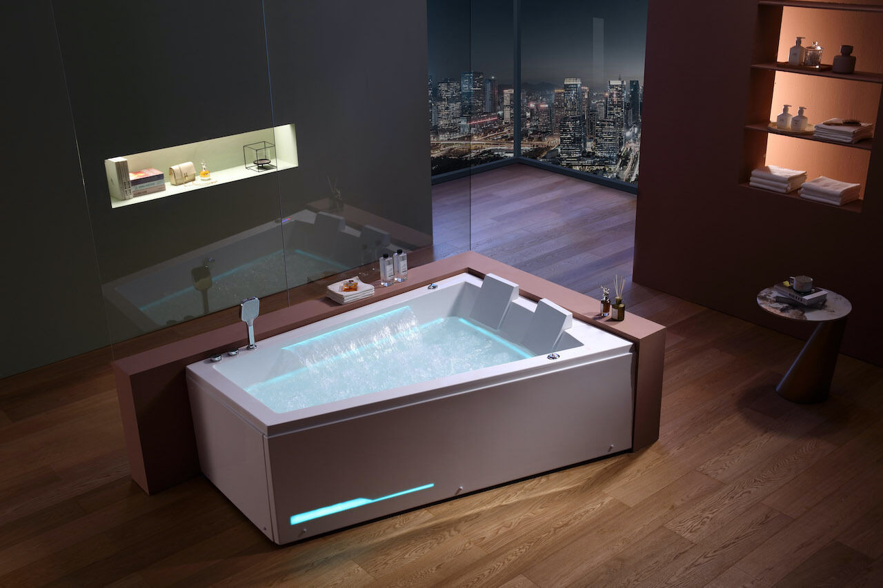 Whirlpool Badewanne Whirlsystem Deluxe